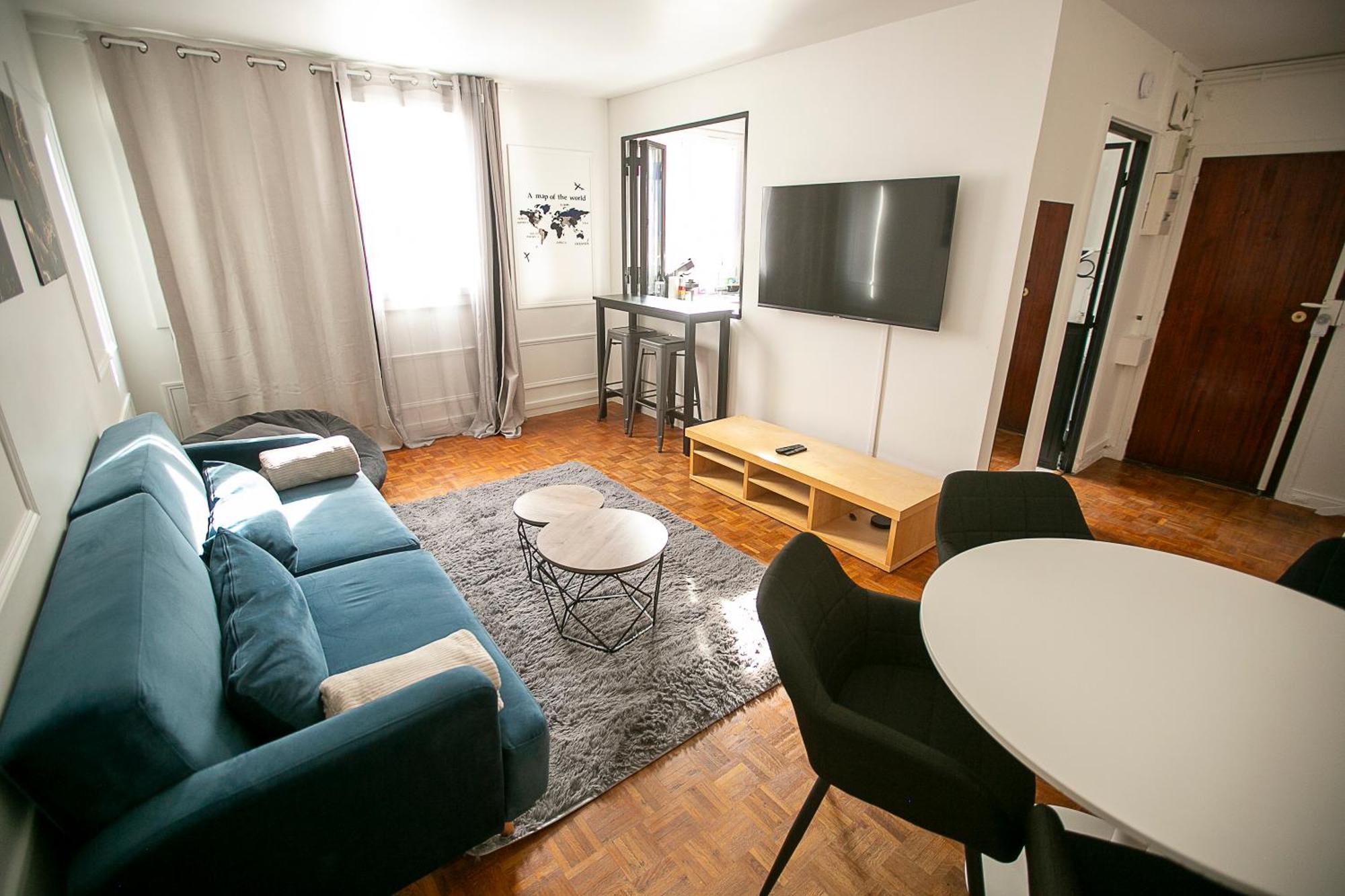 Luxury Appartement Batignole Paris Luaran gambar