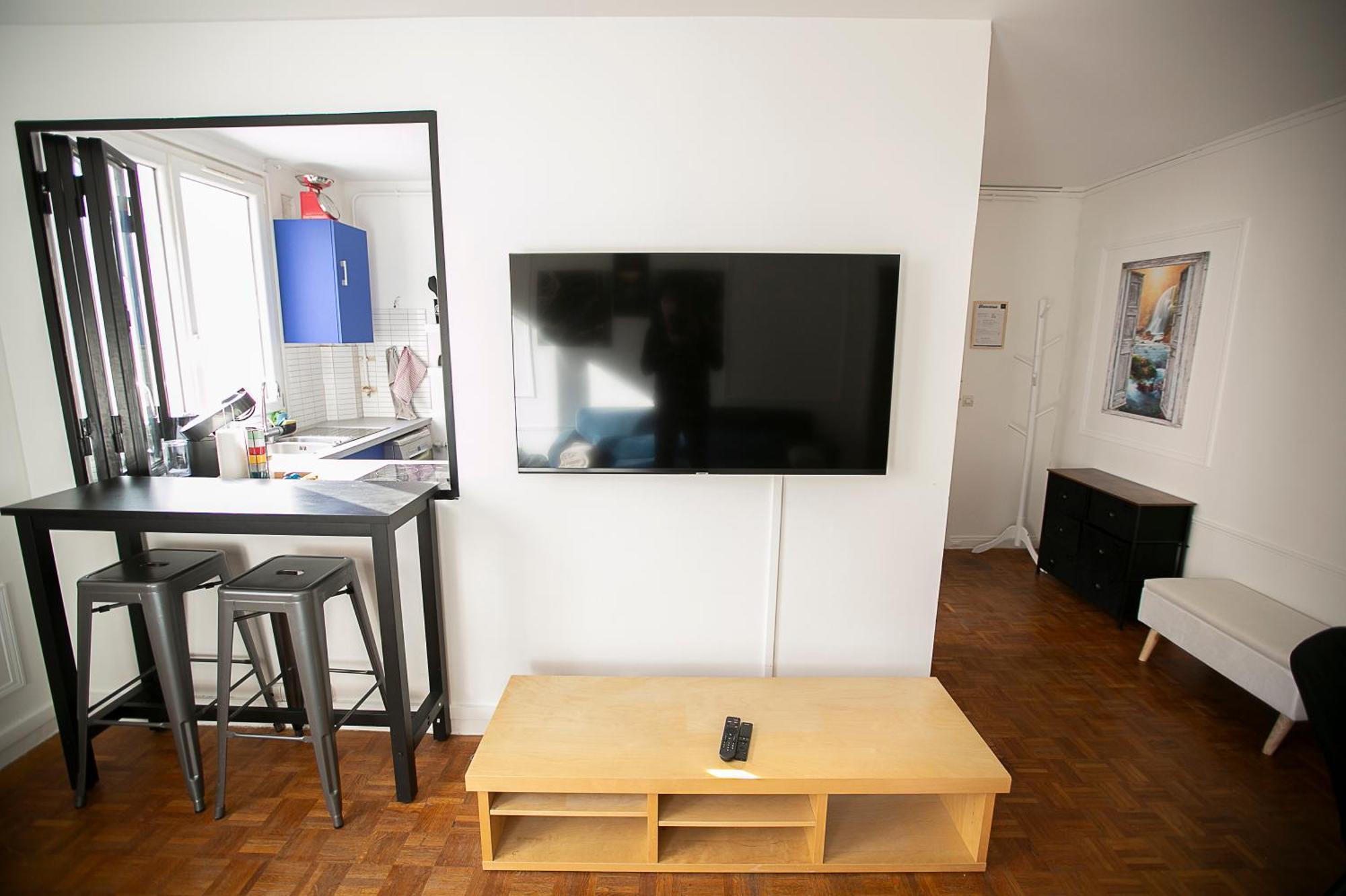 Luxury Appartement Batignole Paris Luaran gambar