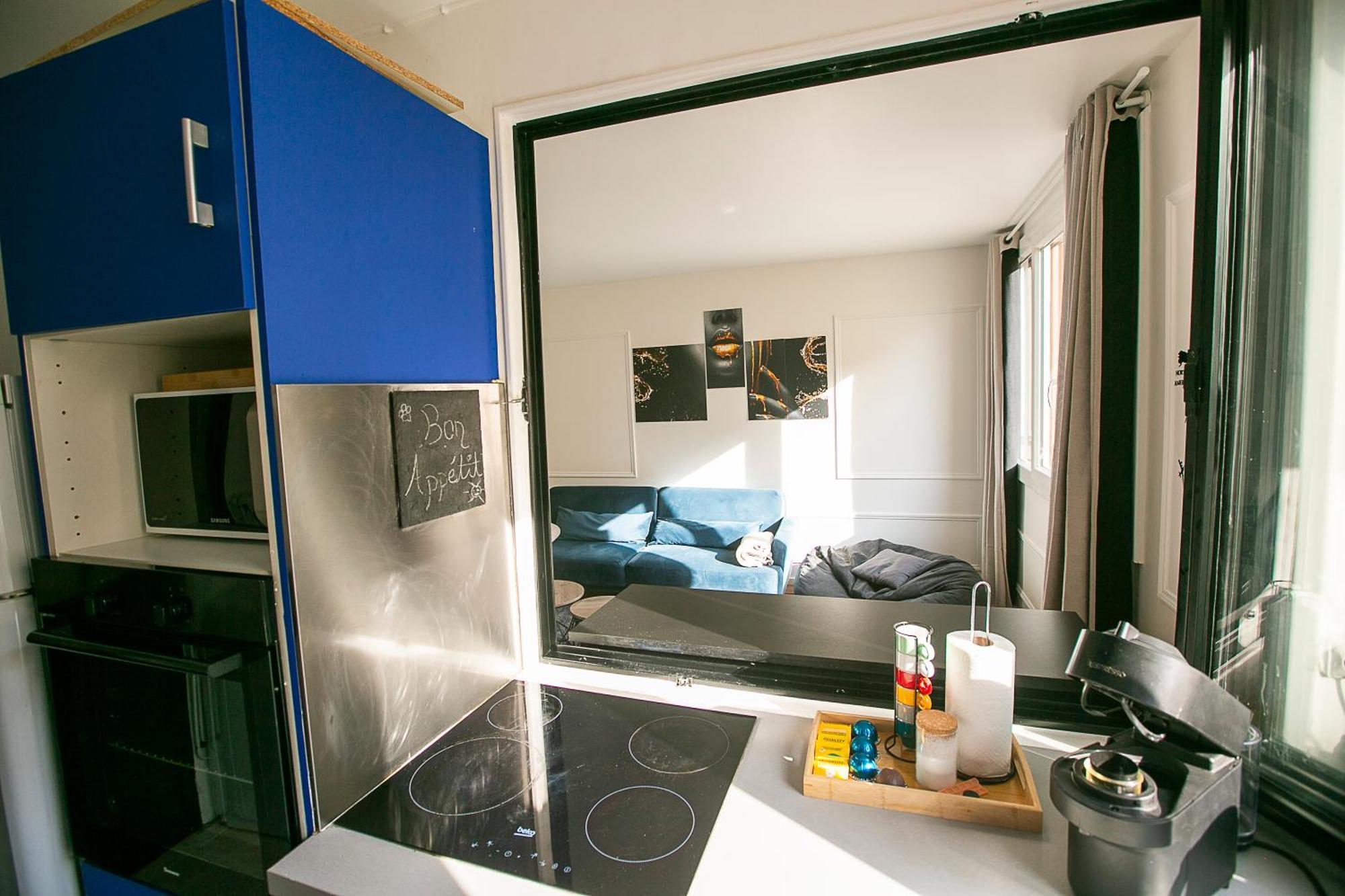 Luxury Appartement Batignole Paris Luaran gambar